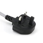 top sell power cord for hair straightener retractable power cords with molded plug