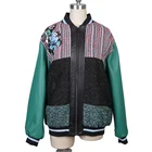 Factory Wholesale China Bomber Jacket custom Fashion Design nasa leather bomber jacket