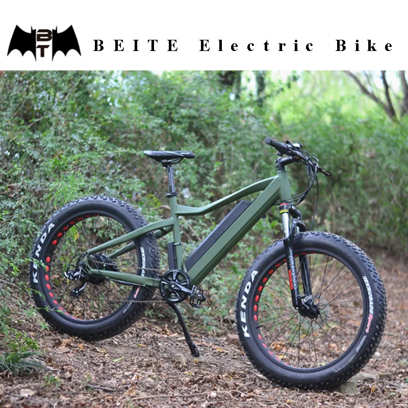 BEITE/TDE-09Z 1500 watt elektrische fahrrad, fracht fett ebike