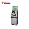 lobby multifunction payment bill acceptor kiosk with card dispenser