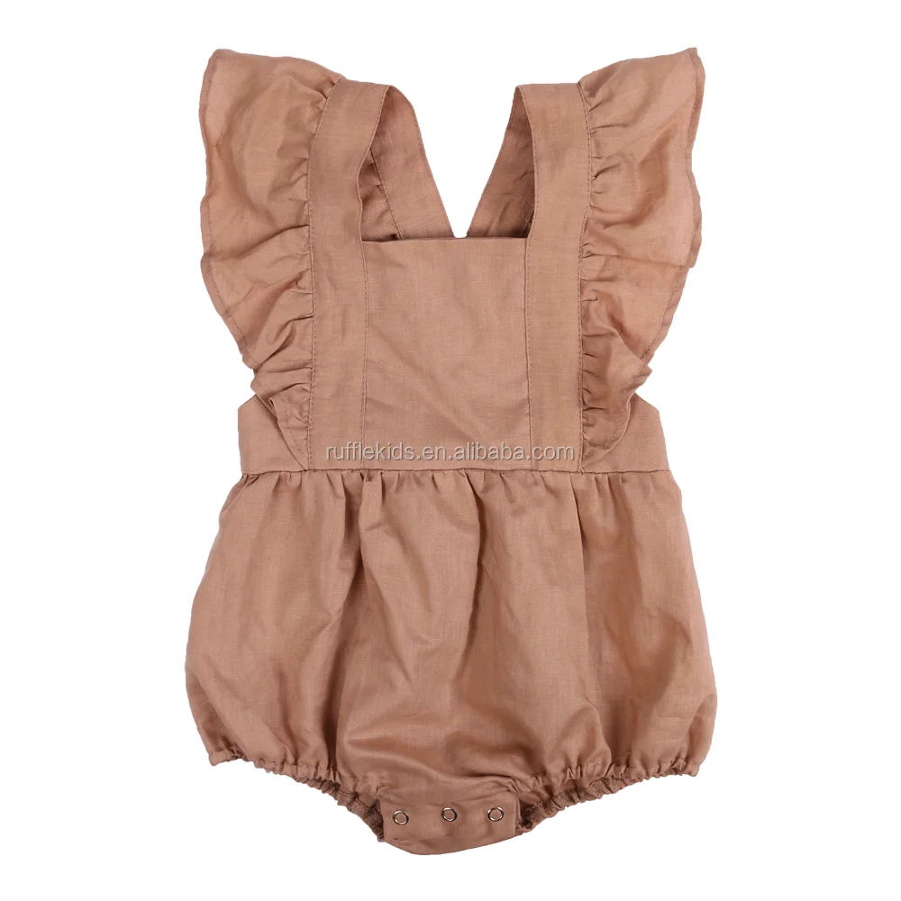 born babys clothes newborn baby linen clothes cute baby rompers
