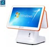 Guangzhou factory 15.6" touch monitor with 11.6" second screen new own POS machine model 998S