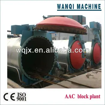 new desig energy saving Fly ash and sand based AAC block from special manufacturer Wanqi