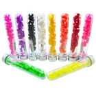 New Arrival Clear Tube Packing Soft Silicone Antiscratch Pet Dog Claw Nail Caps Paw Nail Protector Grooming With Free Glue
