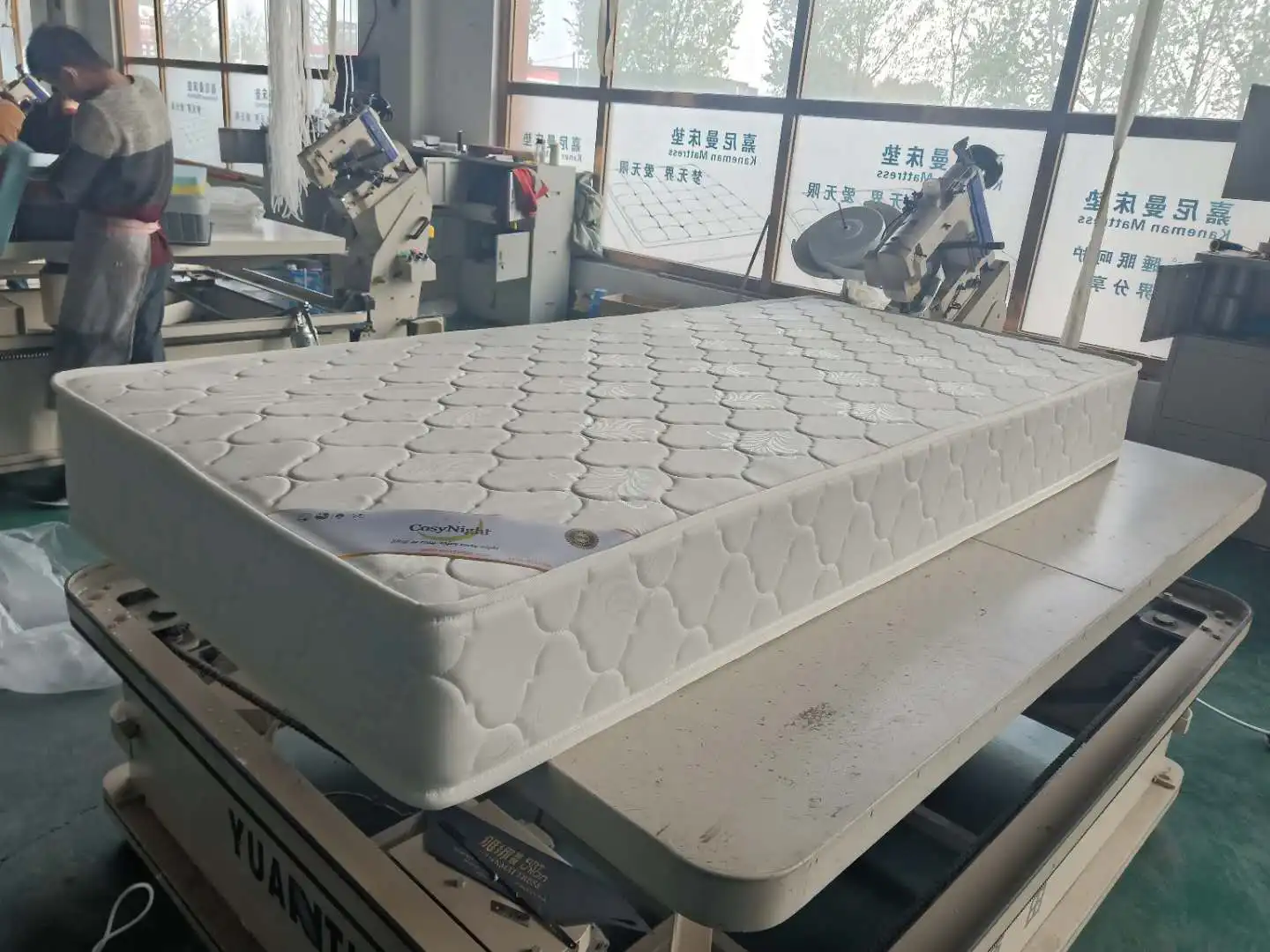 cheapest spring mattress two sides turn over use for wholesale and project use - Jozy Mattress | Jozy.net