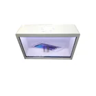 32 43 49 55 inch transparent lcd displays /show box /showcase with touch for product advertising