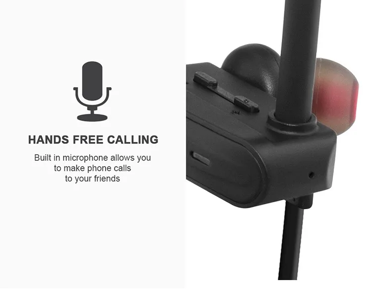 Good Feedback ear-clip CSR chipset foldable wireless headphone with microphone RU11 - ANKUX.COM