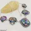 925 Silver Jewelry Shing Multi Color Murano Glass Party Gift Gemstone Necklace