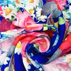 Printed Flower Artificial Cotton Fabric Kids Bedding Home Textile fabric for Sewing Sleepwear