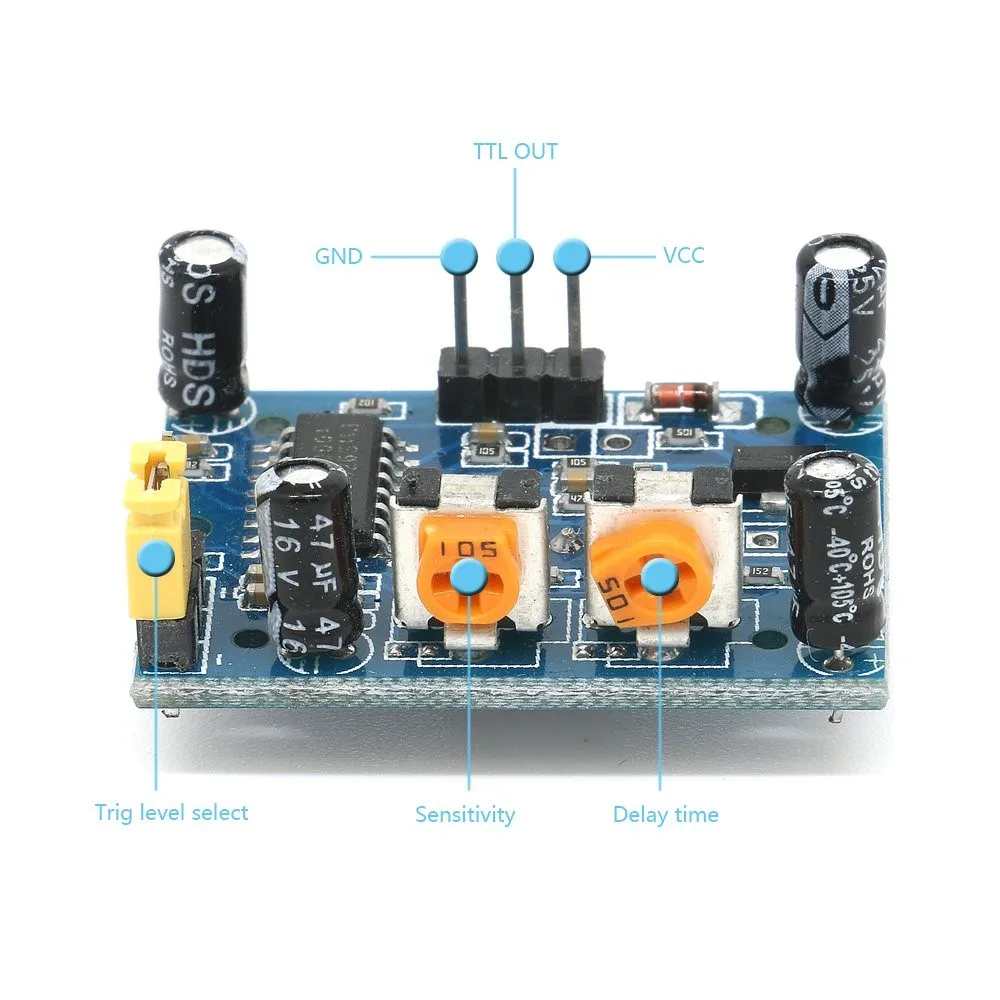 hc-sr501 pir motion sensor detector modules