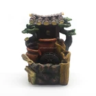 Fountain Resin Led Light Tabletop Water Fountain Indoor