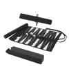 Portable Roll Up Leather Backgammon Travel Sets