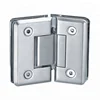 Adjustable metal shower glass concealed door hinge