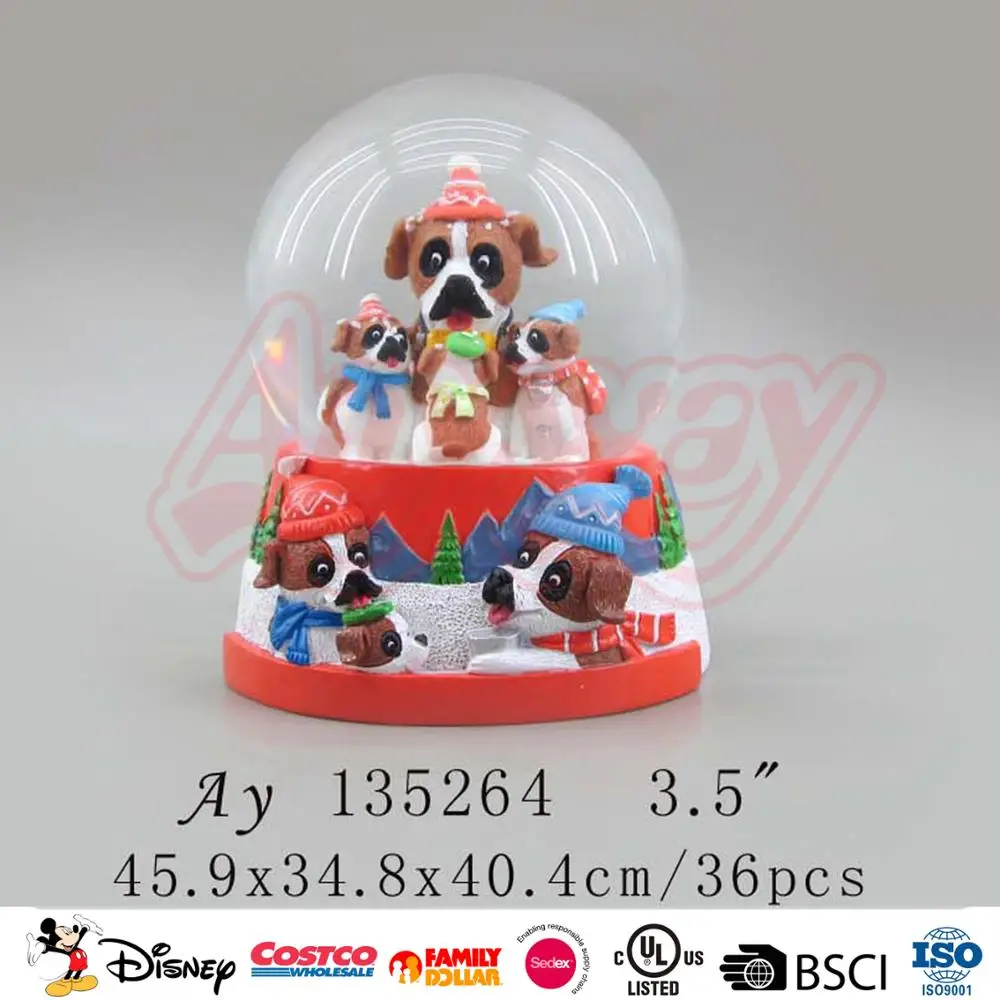 Brand new snow globe paris made in China