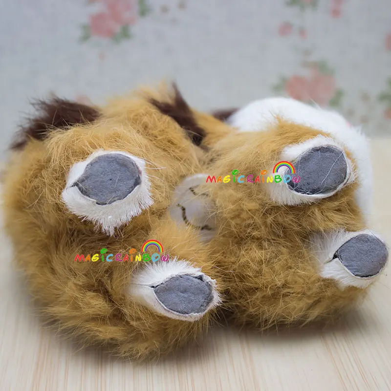 1x Furry Mew Cat Kitty Ornament Decoration Adornment Simulation 4.7" Height 