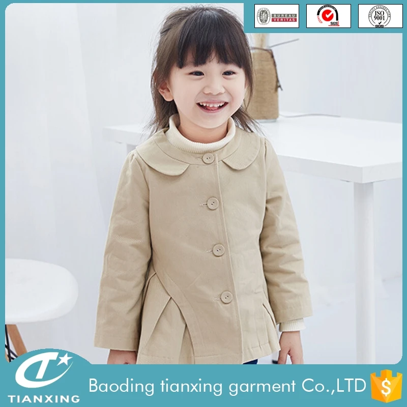 China supplier cheap most popular girls coats 2 3 years