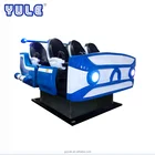 5D VR 6 Chairs Roller Coaster Simulator 9D VR Cinema Tanks Games