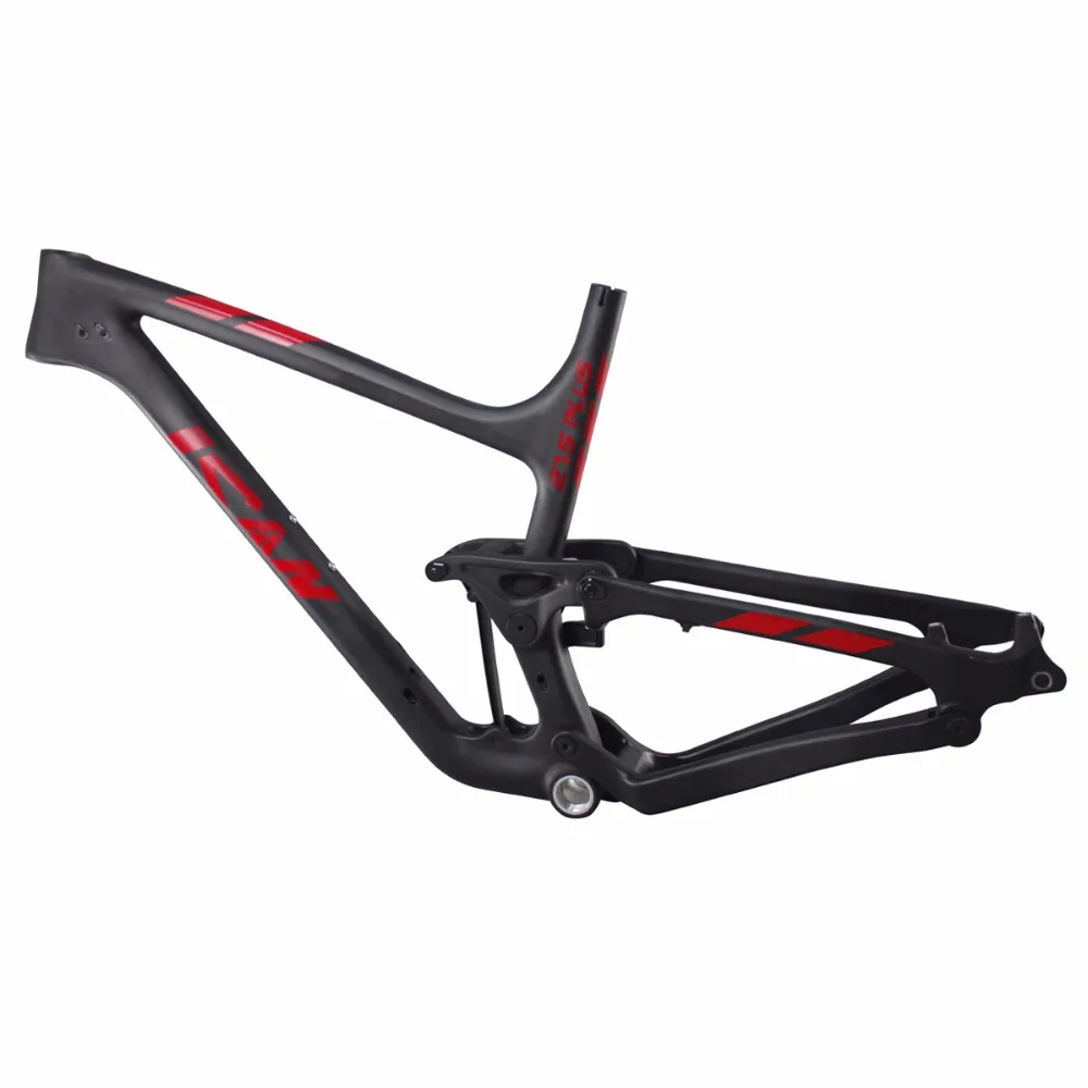 bike frame with suspension