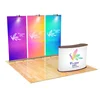 High quality modular fair trade show pull up banner display stand 3x3 size exhibition booth material