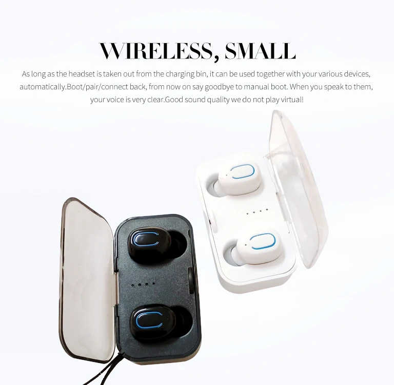 OEM/ODM Wireless Earphone Headphone T18S Sport Blue Tooth Earphone - ANKUX.COM