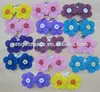 new products 2018 China wholesale artificial flower clothespins pegs wedding decoration felt craft hair clips
