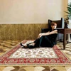 Celebrity Red Carpet in Acrylic Fibers New Zealand Wool Material Handmade Carpet Special Handwork Rug