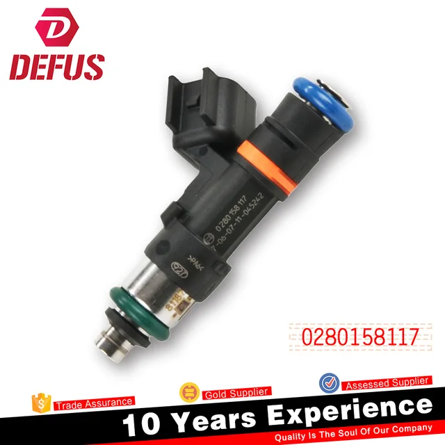 China Famous Factory Denso Fuel Injector OEM 0280158117 For Honda Civic Denso