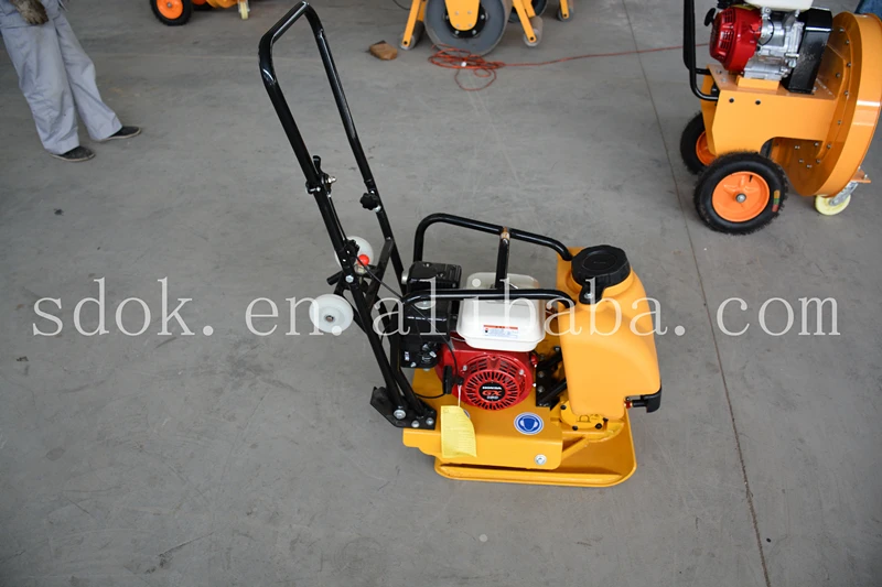 Plastic,compaction machine,portable vibrating plate compactor,exported vibratory plate compactor