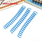 Colorful Plastic spiral coil Binding Rings Binding Coil For Notebook Pvc Book Spiral Wire Plastic Binding Coil