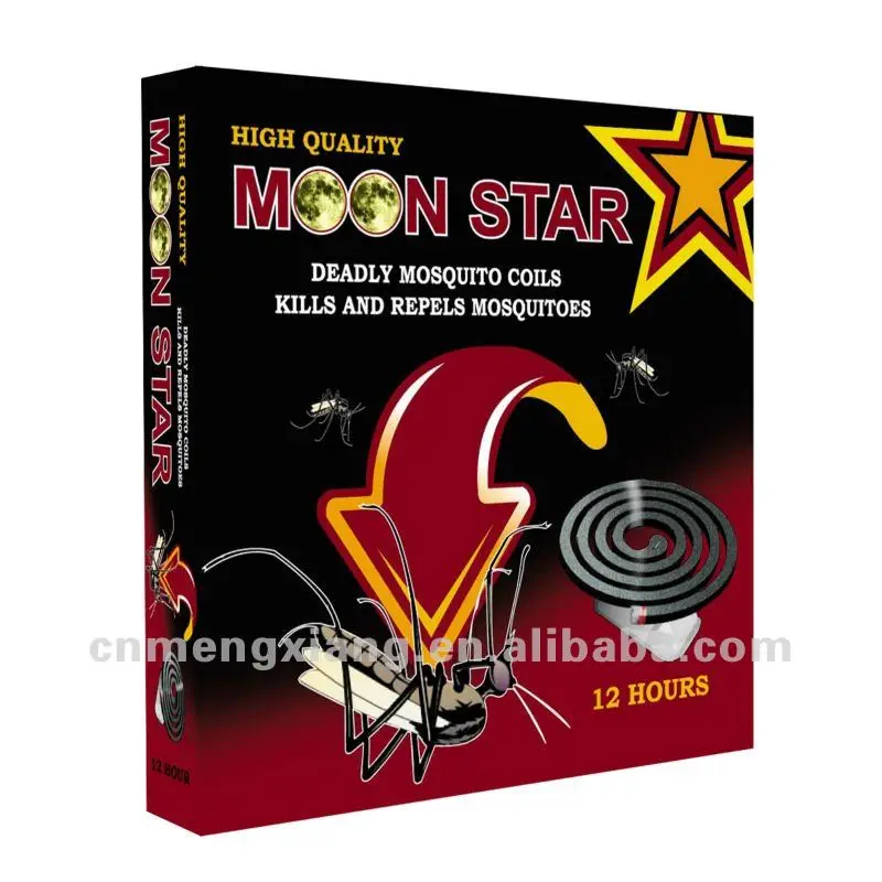 Moon Star China black micro-smoke mosquito killer coil