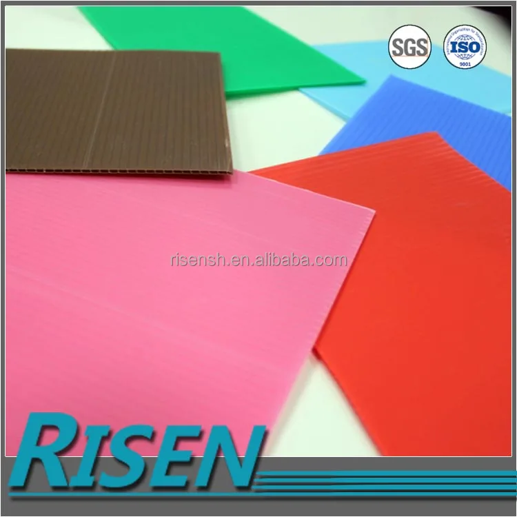 Cheap Price Plastic Factory Made Moldable Colored 4mm Coroplast Sheets