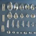 High quality decor crystal chandelier glass trimming for lighting