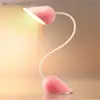 Portable folding led rechargeable desk lamp touch dimmer reading lamp -Heart lock D15