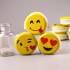 TOPSTHINK Cute Emoji Coin Purse Small Pouch Mini wallet Womens Card Holder portable belt