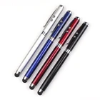 new promotional gift ball pen with led light, laser pointer LED Light Stylus Touch Pen