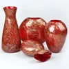 Xiamen MJ Creative art hand blown Chinese cabbage design unique cheap glass vases