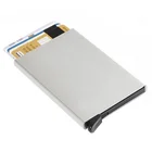 Credit Card Holder Metal Purse Antitheft Wallet RFID Blocking Pop-up Gift Boxed