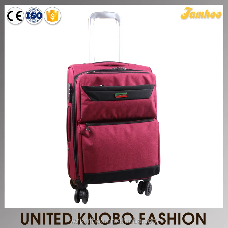 Polyester Travel Bag Spinner Trolley Bag