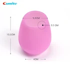 Cunite Unbreakable Silicone Folding Reusable Wine Cup Drinking Wine Glass