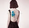 TE051 Loin Safe Temporary designer waterproof Flowers Tattoo Stickers