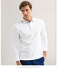 Mens Cotton Golf Long Sleeve Classic Solid Slim Casual Polo T Shirt
