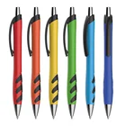 New design low moq cheap click plastic disposable good ballpoint promotional stationery pen with logo