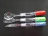 plastic material flashing tableware flashing knife and fork with led