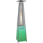 Fire Sense Pyramid Flame Patio Heater Stainless Steel Outdoor LPG