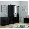 /product-detail/black-high-gloss-bedroom-furniture-3-door-mirrored-soft-close-wardrobe-chest-bedside-62163938519.html