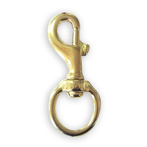 High Quality Solid Brass Swivel Eye Snap Hook with competitive price