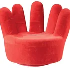 2015 fashionable modern fiberglass Finger shaped chair