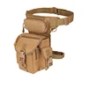 Military Thigh Hip Outdoor Fanny Pack Waterproof Drop Motorcycle Bike Tool Pouch Detachable Bottle Holder Tactical Waist Leg Bag