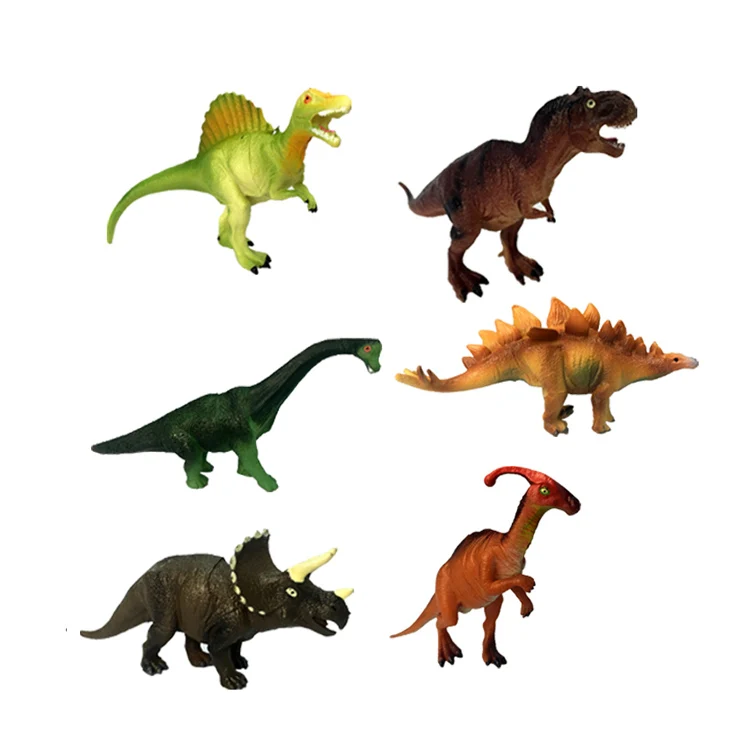 6 قطعة العالم الجوراسي واقعية البلاستيك الأطفال طفل أطفال صغيرة مصغرة مصغرة الحيوان دينو نموذج لعبة على شكل ديناصور اللعب مجموعة