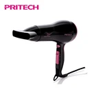 PRITECH Portable Professional Ionic Black Salon Hair Dryer